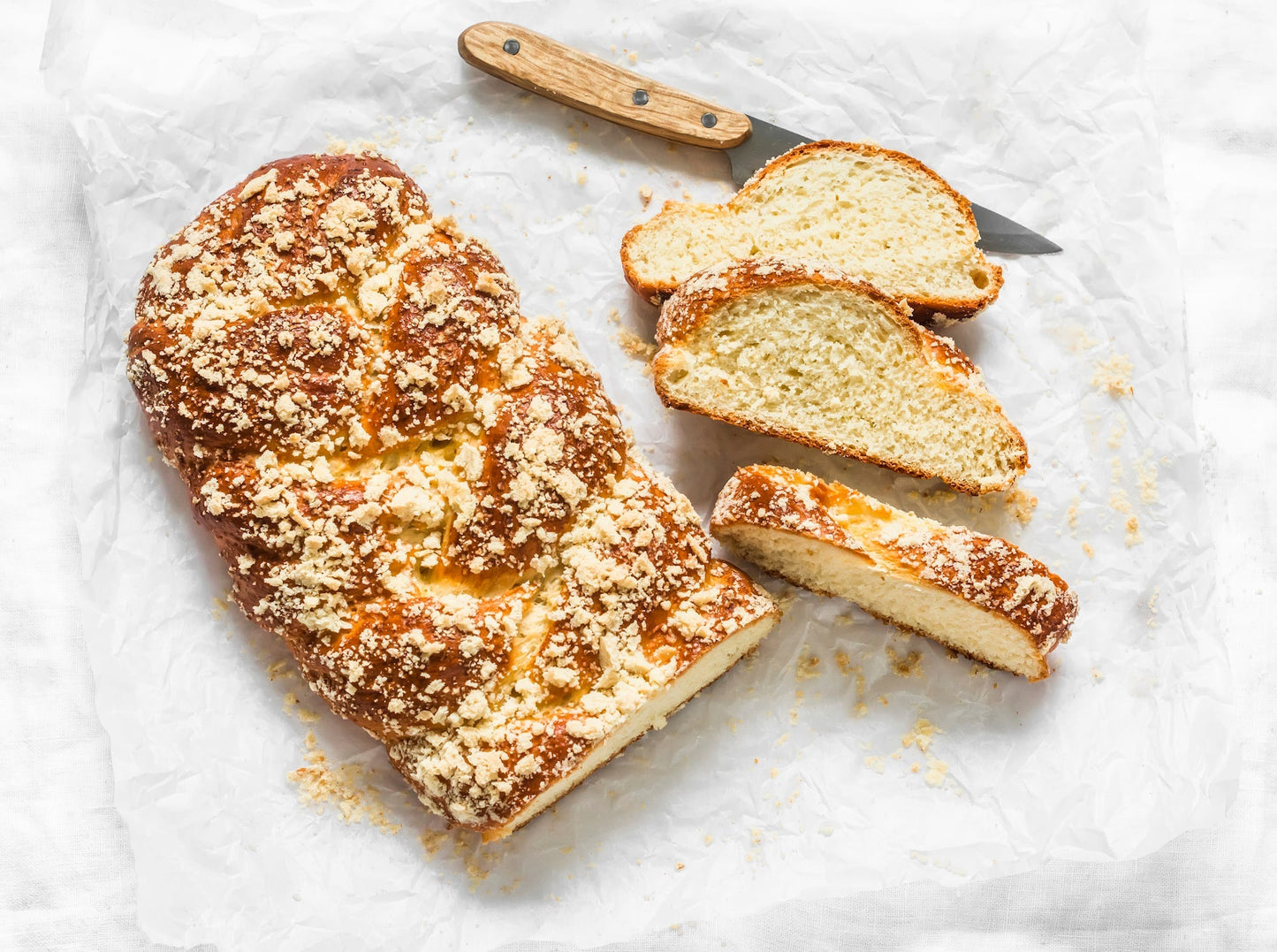 Golden Honey Twist Challah